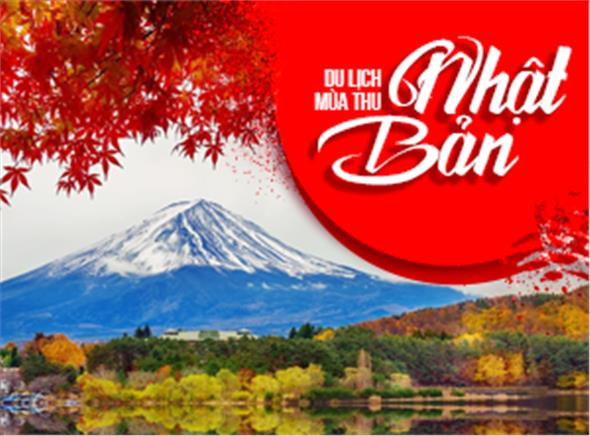 Tour du lịch Nhật Bản Mùa Thu (Bay Vietnam Airlines Đặt Càng Sớm - Giá Càng Rẻ)